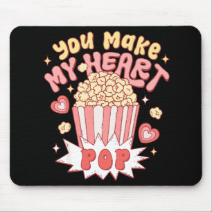 Du bringst mein Herz zum Platzen Lustiger Valentin Mousepad