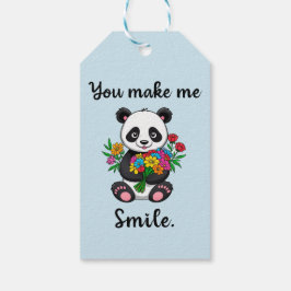 Du bringst mich dazu, Niedlich Panda zu lächeln Geschenkanhänger