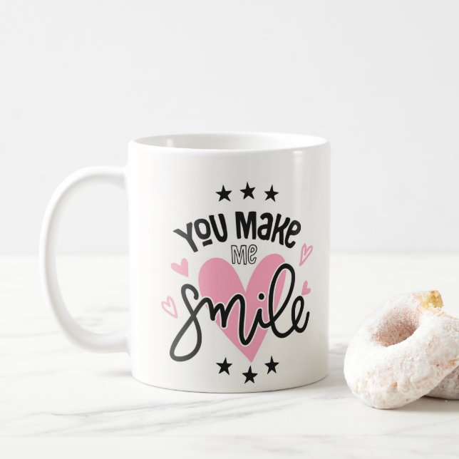 Du bringst mich zum Lächeln der Tasse (Mit Donut)