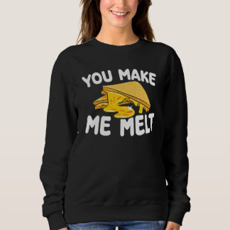 Du bringst mich zum Schmelzen Backgebäck Grilled C Sweatshirt