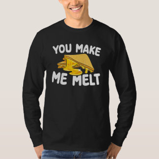 Du bringst mich zum Schmelzen Backgebäck Grilled C T-Shirt