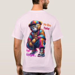 "Du Bro!" Embrace the HipHop Lifestyle - Bär-Rap T-Shirt