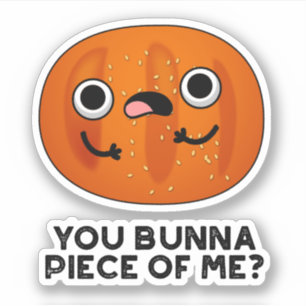 Du Bunna Stück von mir Funny Bun Puff Aufkleber