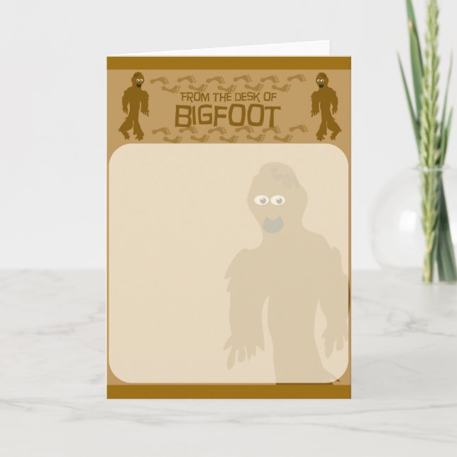 Du bureau de bigfoot ! (Devant)