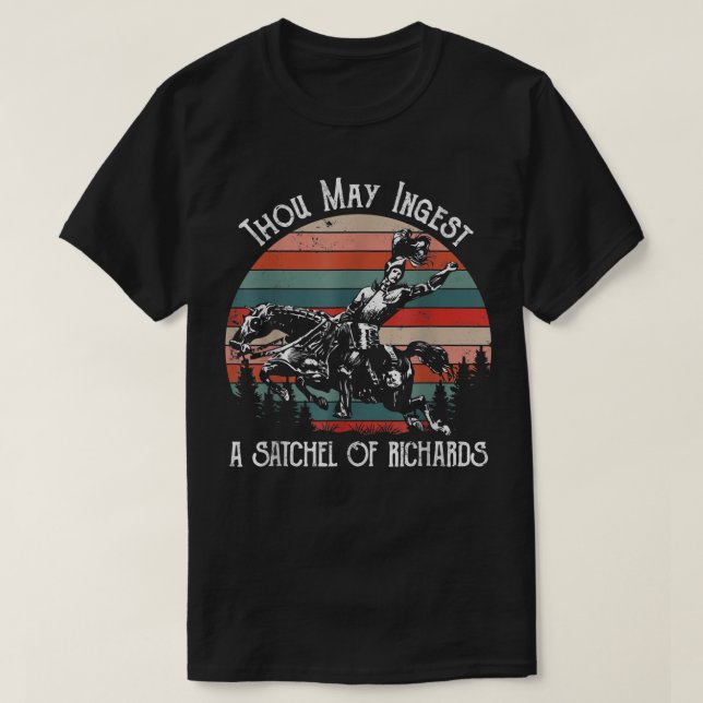 Du darfst ein Satchel von Richards nehmen  T-Shirt (Design vorne)
