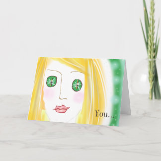 Du Dazzle Me-Karte Karte