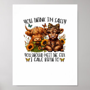 Du denkst, ich bin schüchtern, dass du das Mädchen Poster