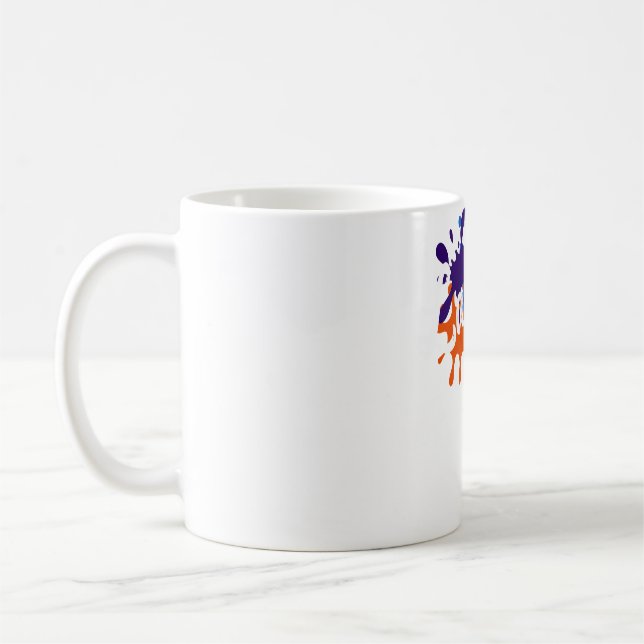 Du denkst, ich mag es lustig Sprichwort Tattoo Art Kaffeetasse (Links)