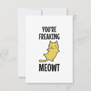 Du erfrischst Meowt Karte
