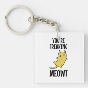 Du erfrischst Meowt Schlüsselanhänger