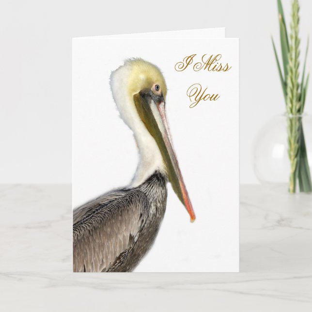 Du fehlst mir/irgendein Gelegenheit _Card Karte (Vorderseite)