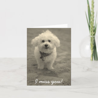 Du fehlst mir! karte