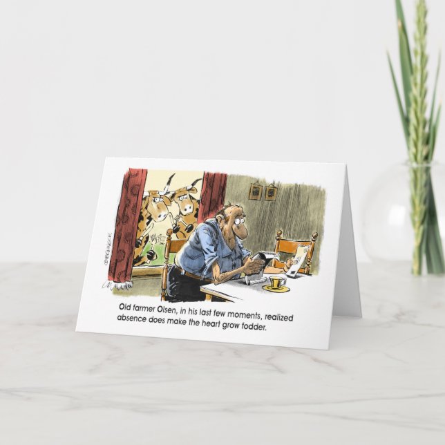 Du fehlst mir Karte (Vorderseite)