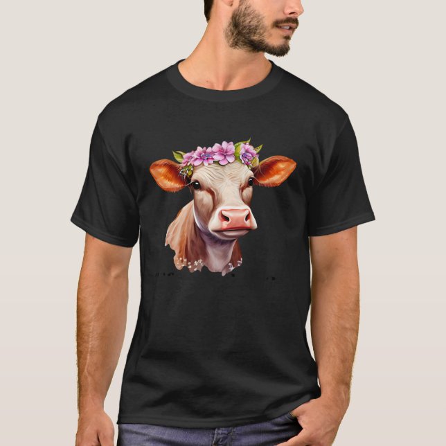 Du Fluch zu viel Heifer du atmen zu viel er T-Shirt (Vorderseite)