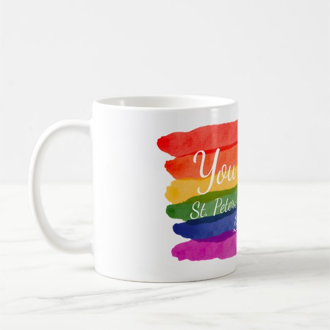 Du gehörst Stolz-Mug Kaffeetasse (Links)