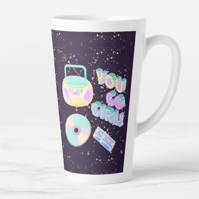 Du gehst Mädchen aus den 90ern Milchtasse (Rechts)