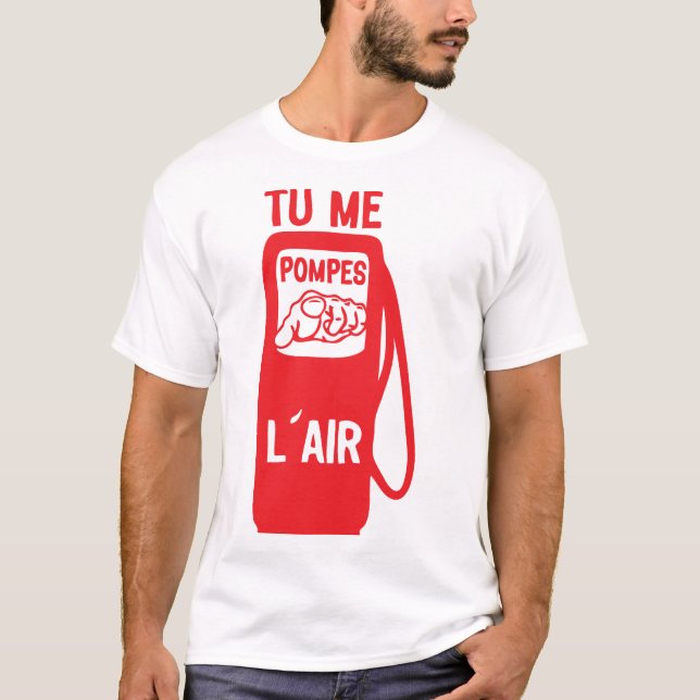 Du gibst mich auf. T-Shirt (Vorderseite)