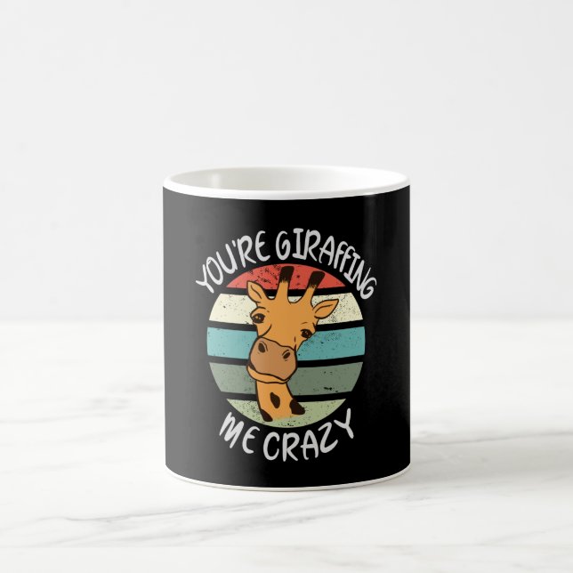 Du gibst mir verrückt kaffeetasse (Mittel)