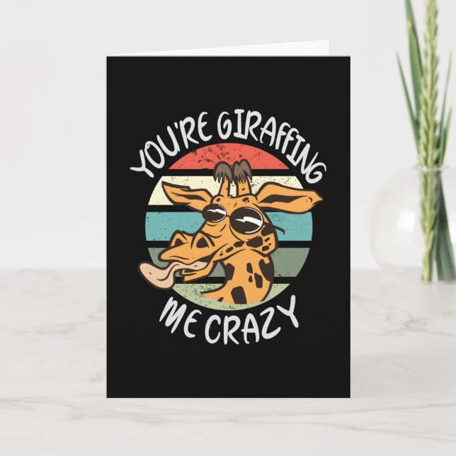 Du gibst mir verrückt karte (Vorderseite)