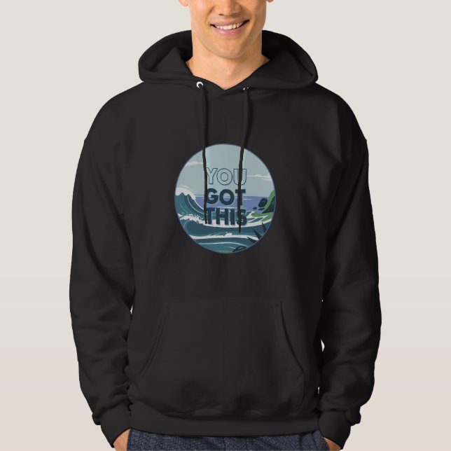 DU GOT DAS: Mindful Moments Hoodie (Vorderseite)