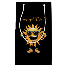 Du Got diese sonnige Sonne mit Sonnenbrille Kleine Geschenktüte