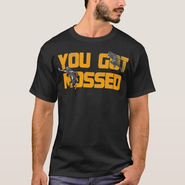 Du Got große amerikanische Fußballliebhaber  T-Shirt (Vorderseite)