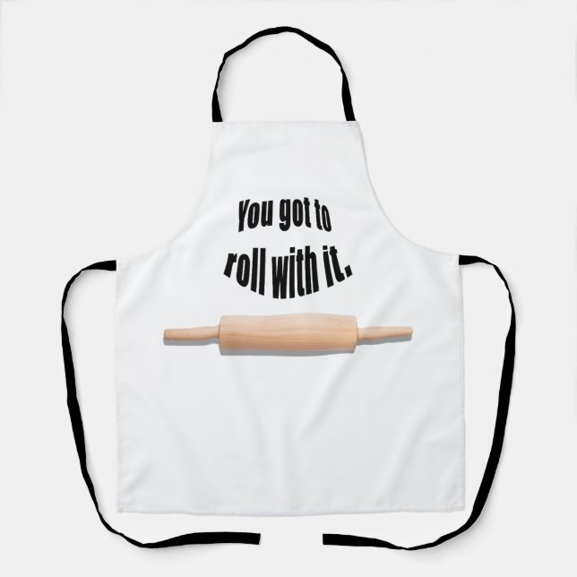 Du Got, mit ihm zu spielen Schürze (Vorderseite)