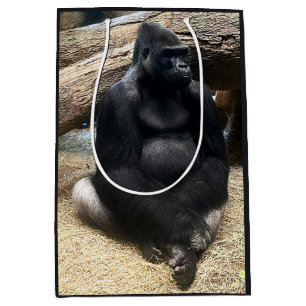 DU GROSSER GORILLA Geschenktasche Mittlere Geschenktüte