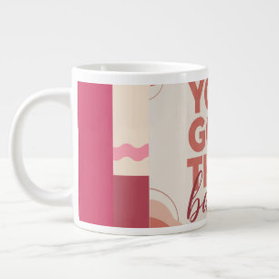 Du hast das Babe für deine Liebe Jumbo-Tasse