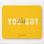 DU HAST DAS GOT! Trendy, Salon Mousepad<br><div class="desc">DU HAST DAS GOT! Trendy,  modern,  Salon-Maus-Pad.</div>