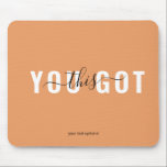 DU HAST DAS GOT! Trendy, Salon Mousepad<br><div class="desc">DU HAST DAS GOT! Trendy,  modern,  Salon-Maus-Pad.</div>