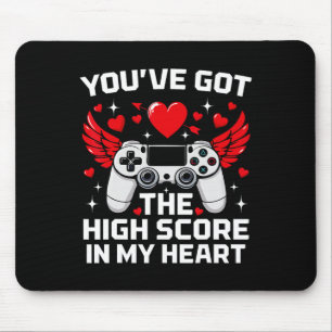 Du hast das hohe Ergebnis in meinem Herzen Funny V Mousepad