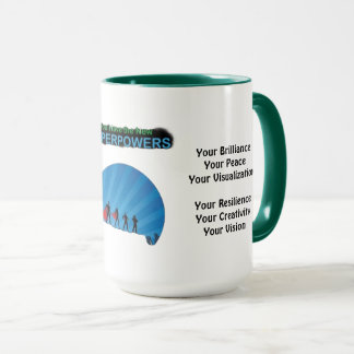 Du hast die neuen Superkräfte! 15 oz Tasse v2