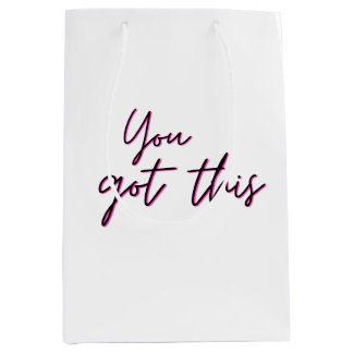 Du hast diese Geschenktasche Got Mittlere Geschenktüte