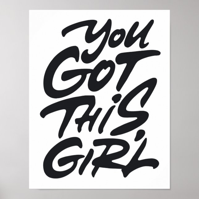 Du hast dieses Mädchen got Poster (Vorne)