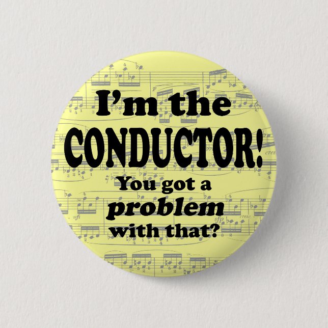 Du hast ein Problem damit Got, Leiter Button (Vorderseite)