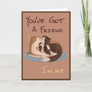 Du hast eine Freundschaftskarte in Me Kitty Pals G Karte