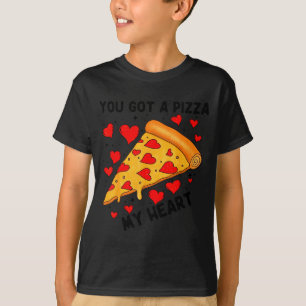 Du hast eine Pizza meiner Herzens lustige Valentin T-Shirt