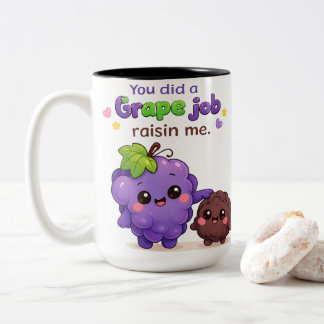 Du hast einen großartigen Job gemacht, mich großzu Zweifarbige Tasse