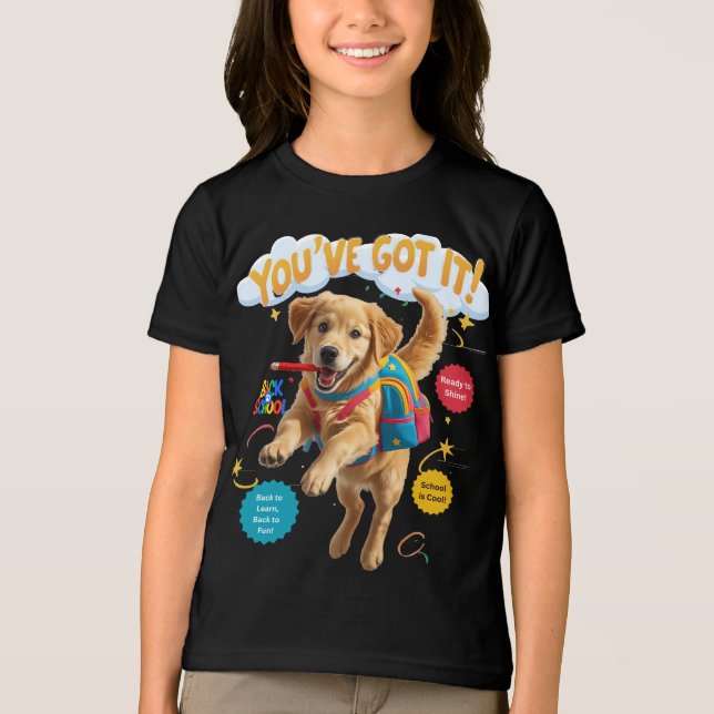 Du hast es Got! - Zurück zur Schulfreude Tri-Blend Shirt (Vorderseite)