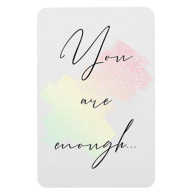 Du hast genug magnet (Vertikal)