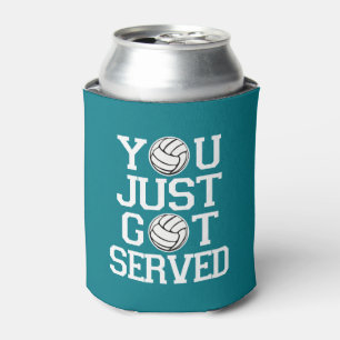 Du hast gerade got lustige Volleyball kann cooler Dosenkühler