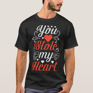 Du hast mein Herz gestohlen 2025 Design zum Ausdrü T-Shirt