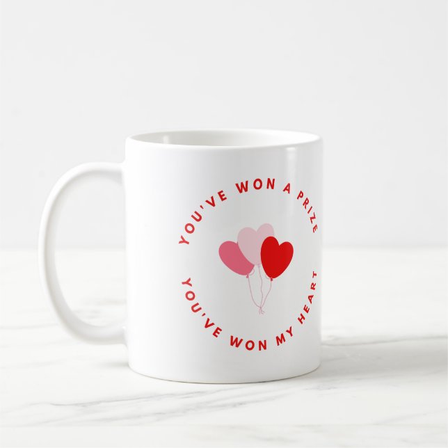 DU HAST MEIN HERZ GEWONNEN KAFFEETASSE (Links)