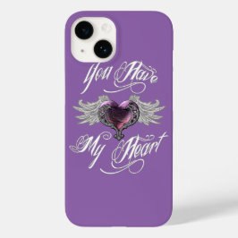 Du hast mein Herz rosa Case-Mate iPhone Hülle