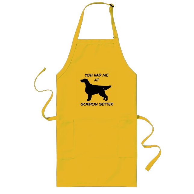 DU HAST MICH AUF DER GORDON SETTER Schürze (Vorne)