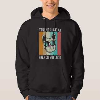 Du hast mich bei Französischer Bulldogge gewonnen Hoodie