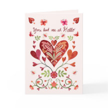 Du hast mich bei Hallo - Romantische Liebe Valenti