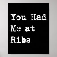 Du hast mich bei Rippen Lustiger Bbq Rip Barbecue 
