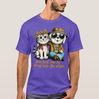 Du hast mich beim Starren in den Abgrund gewonnen T-Shirt